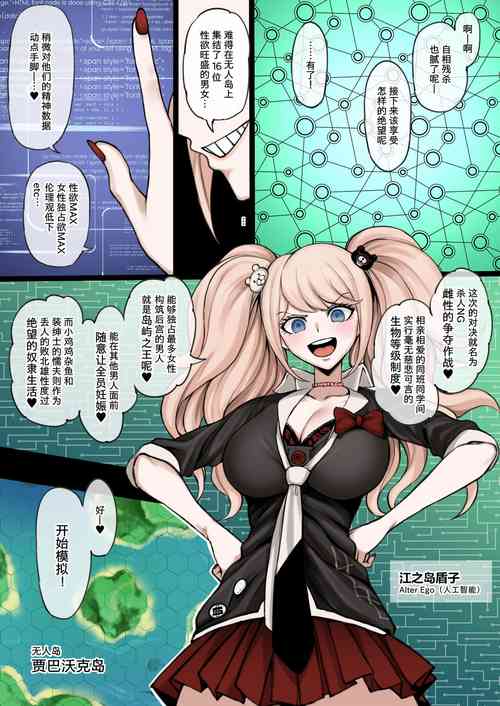 Download Kuzuryuu is defeated in the battle for the harem on the deserted island created by Enoshima Alter Ego, and is trained by Peko to become a female