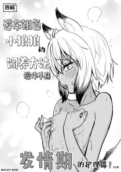 Page 1 of Zukai Kyokutou Giniro Jinrou-chan no Kaikata Handbook Hatsujouki no Osewa Hen | 图解 远东银色小狼狼的饲养方法 操作手册 发情期的护理篇