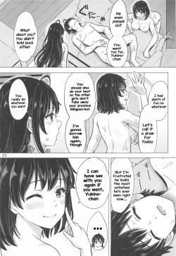 Page 32 of Miwakuteki ni Yukinoshita Shimai ga Rouraku Shite Kuru. - The Yukinoshita sisters continue to have sex with hachiman.