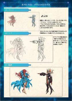 Page 34 of Mahou Shoujo Shoumou Sensen Another Record Artbook