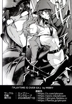 Page 38 of PLAYTIME IS OVER GX + PREY TIME GX