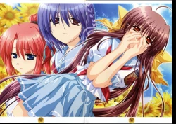 Page 14 of Sharin no Kuni, Himawari no Shoujo & Sharin no Kuni, Yuukyuu no Shounen Shoujo Visual Fan Book