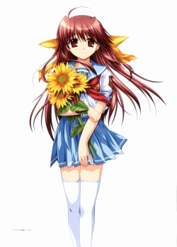 Page 24 of Sharin no Kuni, Himawari no Shoujo & Sharin no Kuni, Yuukyuu no Shounen Shoujo Visual Fan Book