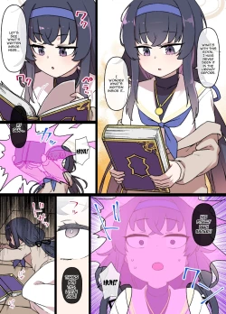 Page 1 of Blue Archive MC Hyoui Manga Mari & Hina-hen | Blue Archive Mind Control and Possession Compilation