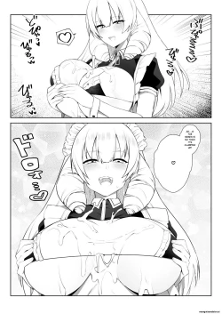 Page 14 of Manneri o Osoreru Bakunyuu Ojou-sama ni Cosplay Ecchi Goban Shoubu o Idomareru Hanashi