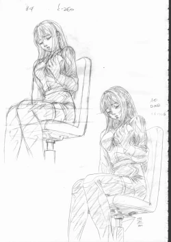 Page 16 of BibleBlack バイブルブラック 虎の穴購入特典 原画_レイアウト資料集