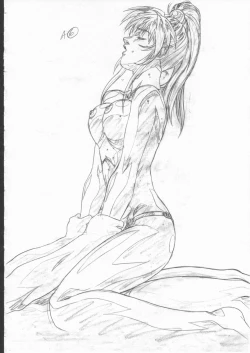 Page 47 of BibleBlack バイブルブラック 虎の穴購入特典 原画_レイアウト資料集