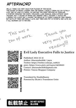 Page 34 of Aku no Onna Kanbu Seigi Ochi | Evil Lady Executive Falls To Justice