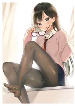 Page 42 of Kuro Tights DEEP black tights art book_20241021