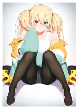 Page 54 of Kuro Tights DEEP black tights art book_20241021