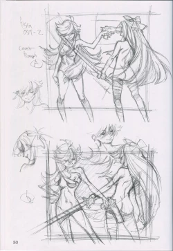 Page 30 of "Yoshinari Yo Art Collection Illustration Edition" bonus booklet "Yoshinari Yo's Thin Book"_20241021