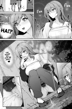 Page 4 of Ayauku Miraresou ni Naru Onee-san | Leaky Girl Almost Caught Peeing Outside