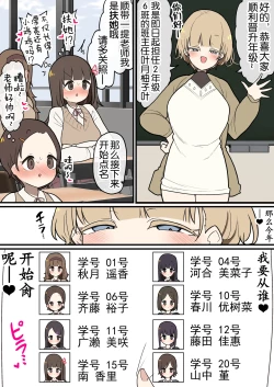 Page 2 of Futanari Ikemen Onee-san Sensei no Oshiego Zenin Meromero Harem Manga