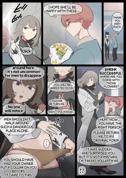 Page 1 of Shukushousarete Pantsu no Naka o Souji Saserareru Manga | Shrunken and Forced to Clean the Inside of Her Panties