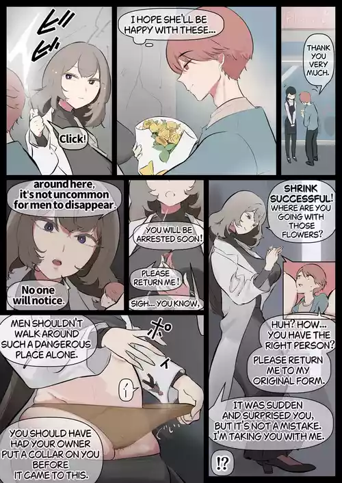 Download Shukushousarete Pantsu no Naka o Souji Saserareru Manga | Shrunken and Forced to Clean the Inside of Her Panties