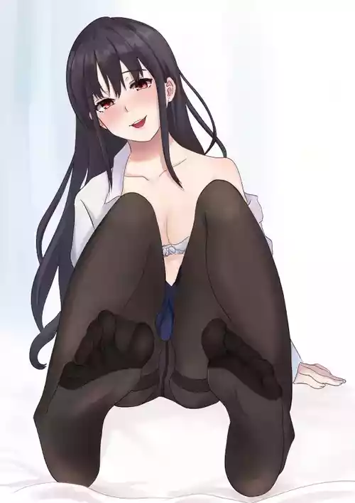 Download Daisuki na Kareshi-kun ni Hajimete no Kuro Tights Ashikoki