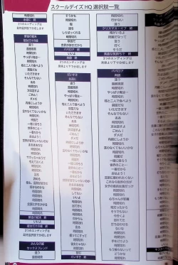 Page 38 of SCHOOLDAYS SERIES COMPLETE BOX  Visual Book