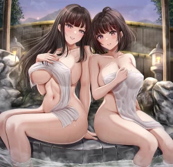 Page 41 of Sono Toshi no Hanareta Kurokami Shimai to Omeko suru Hanashi 2