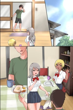 Page 56 of Inaka Haha Musumetachi to Kozukuri Sex! Ore ga Mura no Kyonyou Shimai to Sono Hahaoya Kara Koubi o Segamarete Kodane o Ubaiawareru Nante