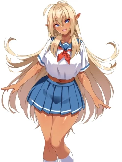 Page 179 of Tsugou no Yosugiru Futanari Dark Elf JK ga Gyaku Isekai Teni shitekita Ken