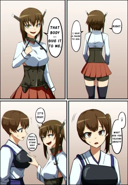 Page 4 of Taihou & Kaga merge possession