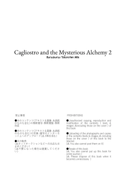 Page 34 of Cagliostro to Himitsu no Renkinjutsu II | Cagliostro and the Mysterious Alchemy 2