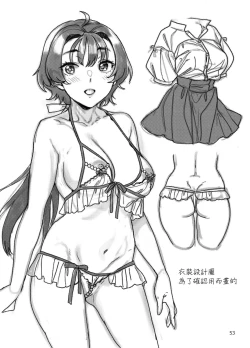 Page 54 of Seiyoku Tsuyotsuyo Joshi to Okute Eromangaka-san no Ecchi Sketch