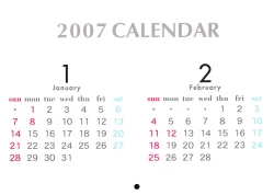 Page 3 of 2007 Calendar