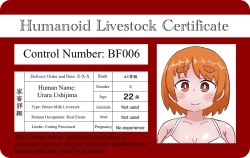 Page 1 of The life of a person who willingly became a humanoid livestock + The End of a Humanoid Livestock