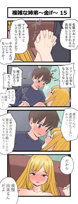 Page 15 of 複雑な姉弟～金if～