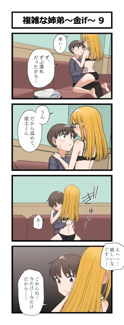 Page 9 of 複雑な姉弟～金if～