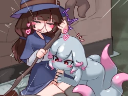 Page 9 of ふたなり魔女見習いがスキュラ娘と爛れた生活を送る話【无文字】