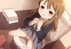 Page 106 of Toilet wo Kari ni Kita Onnanoko to Oshikko Play suru CG