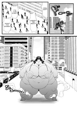 Page 2 of Alien Fatfat VS Superheroine