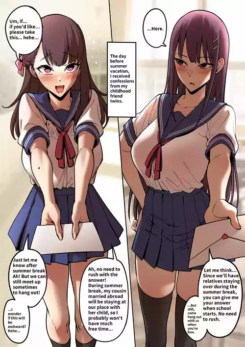 Download Summertime with My Twins Childhood Friend