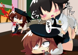 Page 105 of Armed Girl Let's go! Pichi Pichi JC Ura Otome Club