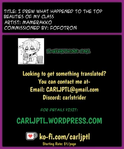 Page 4 of Class no Ichigun Joshi Group no Sonogo Kakimashita | I Drew What Happened to the Top Beauties of my Class