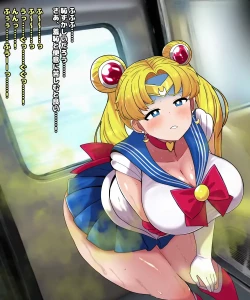 Page 17 of セーラームー●電車便意我慢