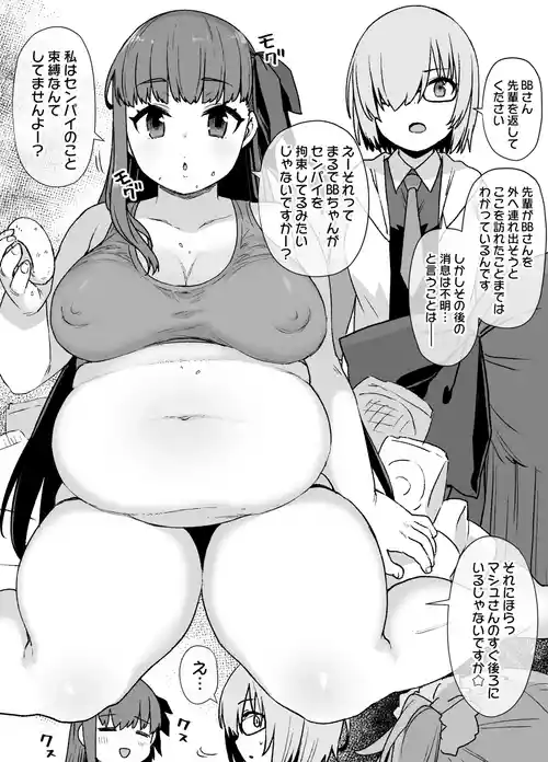 Download FGOぐだ子＆BB肥満化漫画
