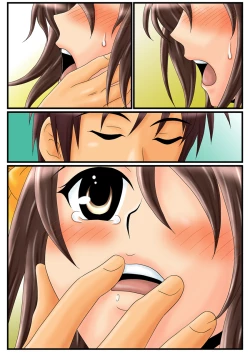 Page 36 of Suzumiya Haruhi-san wa Oshikko wo Nomu no ga Daisuki mitai desu. Kouhen