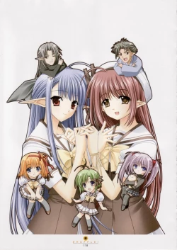 Page 119 of SHUFFLE! Visual Fan Book