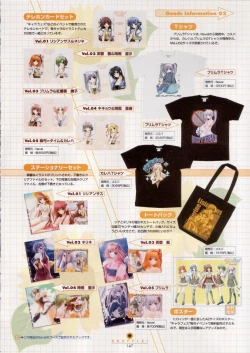 Page 148 of SHUFFLE! Visual Fan Book