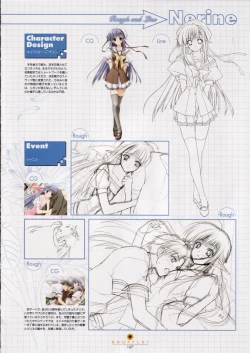Page 168 of SHUFFLE! Visual Fan Book