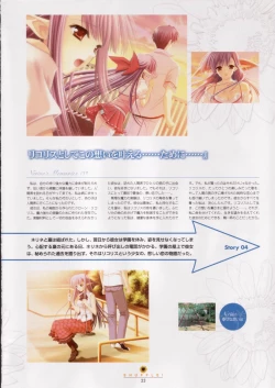 Page 24 of SHUFFLE! Visual Fan Book