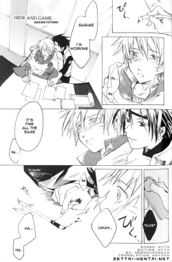 Page 16 of SasuNaru Ero Anthology