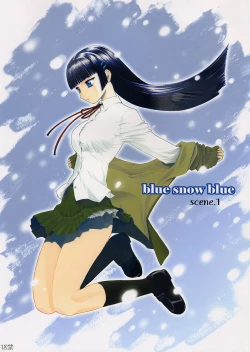 Page 1 of blue snow blue scene.1