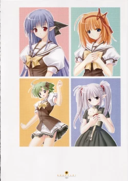 Page 122 of Shuffle! - Visual Fan Book