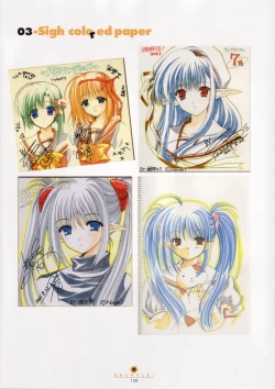 Page 129 of Shuffle! - Visual Fan Book