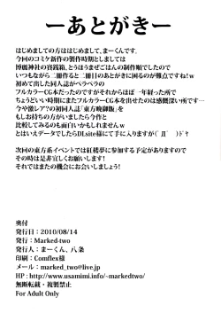 Page 21 of Touhou Maze Gohan