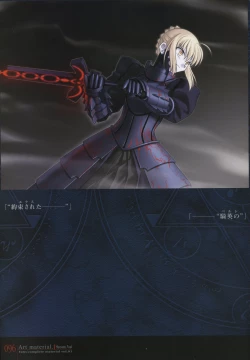 Page 101 of Fate/complete material I - Art material.